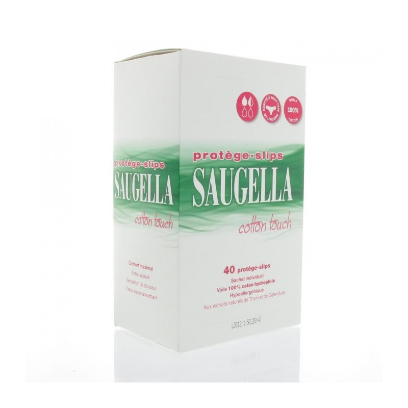 Saugella 40 Protège-slips Cotton touch