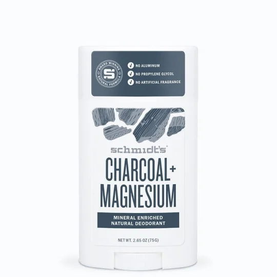Schmidt's Déodorant Stick Charbon Magnésium Naturel 58ml