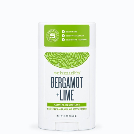 Schmidt's Déodorant Stick Naturel Bergamote+Citron Vert 58ml