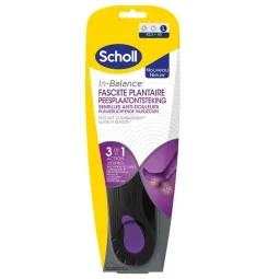Scholl 2 Semelles In Balance Fascite Plantaire taille 42.5-45