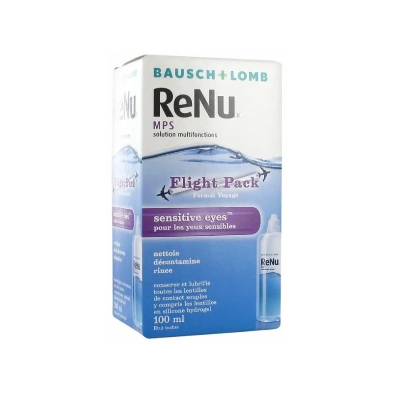Bausch&Lomb Renu MPS Solution Multifonctions Voyage 100ml