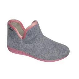 Scholl chaussons Creamie bootie gris-41