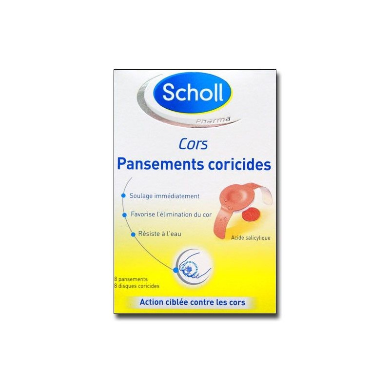 Scholl Pansements Coricides X8