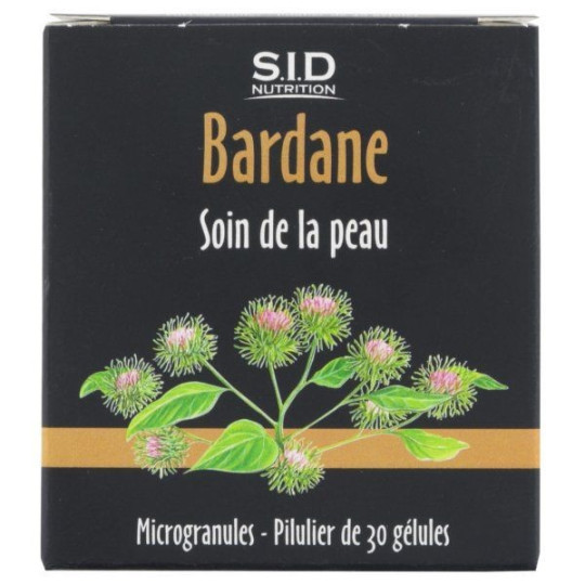 SID Nutrition Bardane 30 Gélules