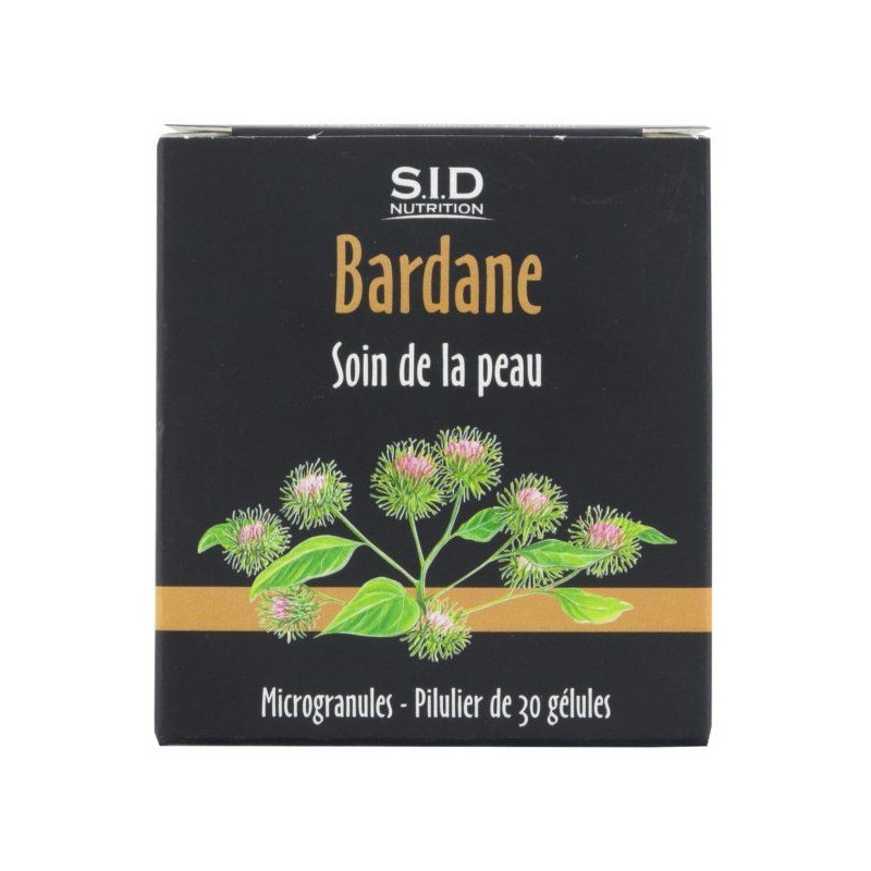 SID Nutrition Bardane 30 Gélules