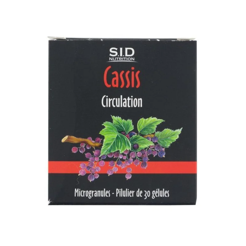 SID Nutrition Cassis 30 Gélules