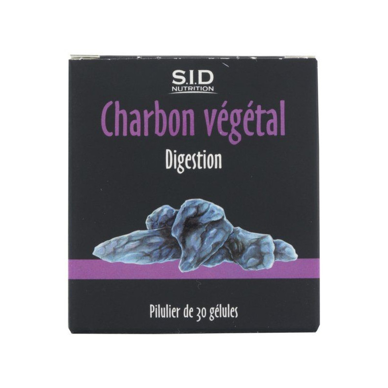 SID Nutrition Charbon Végétal 30 Gélules