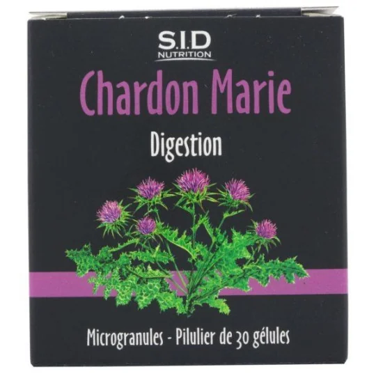 SID Nutrition Chardon Marie 30 Gélules