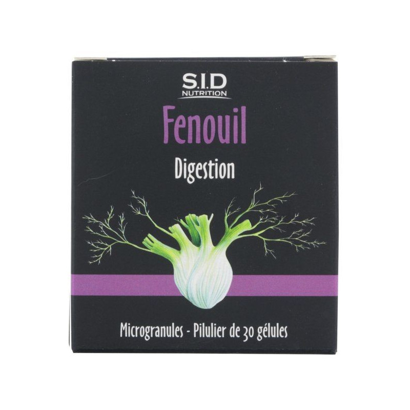 SID Nutrition Fenouil 30 Gélules