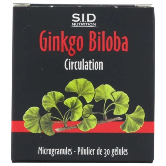 SID Nutrition Ginkgo Biloba 30 Gélules