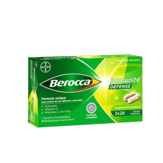 Berocca Immunité Défense 2X28 Gélules Végétales