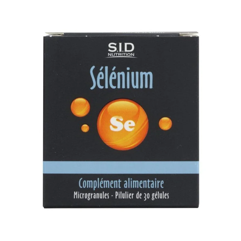 SID Nutrition Sélénium 30 Gélules