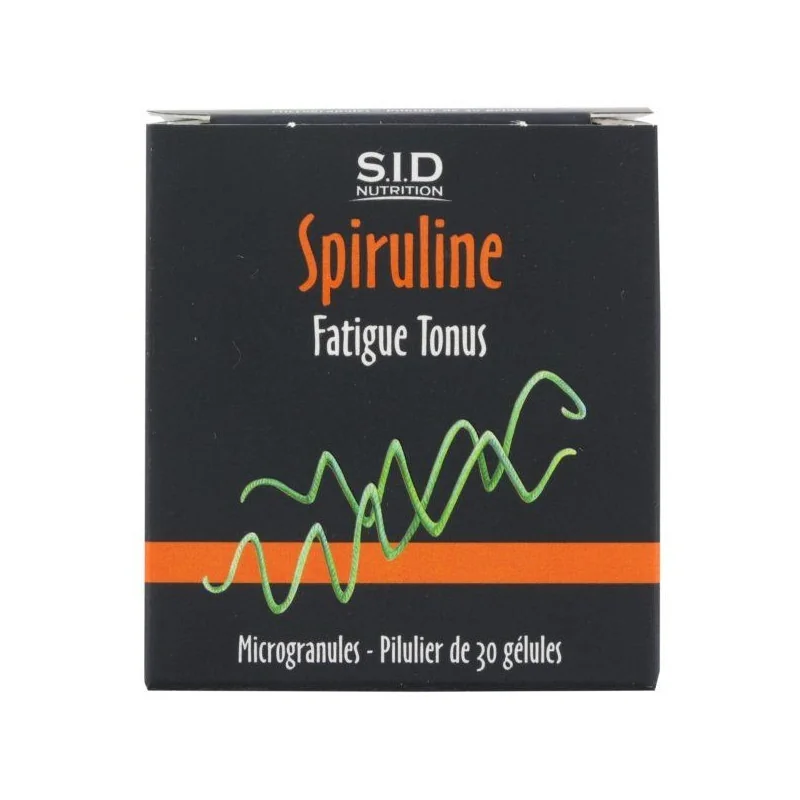 SID Nutrition Spiruline 30 Gélules