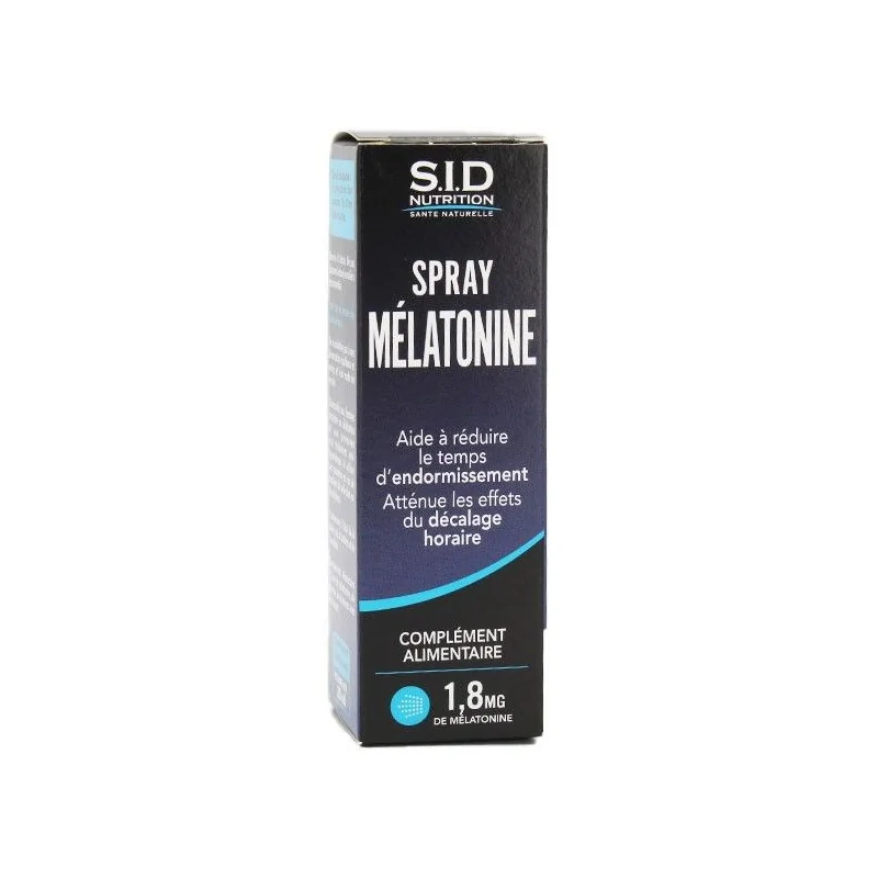 Sid Nutrition Spray Mélatonine 1.8mg 20ml