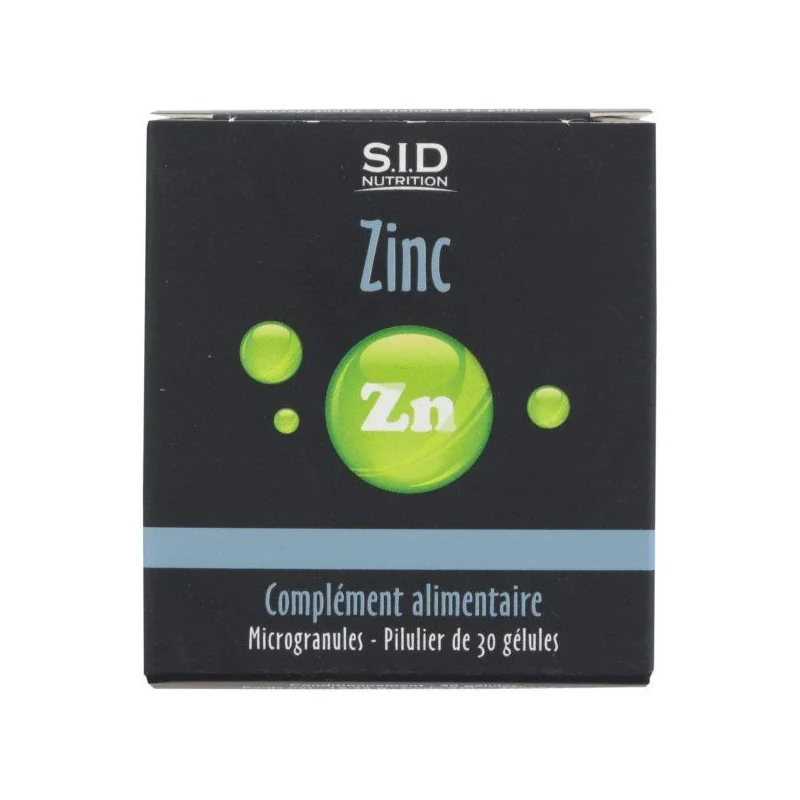 SID Nutrition Zinc 30 Gélules