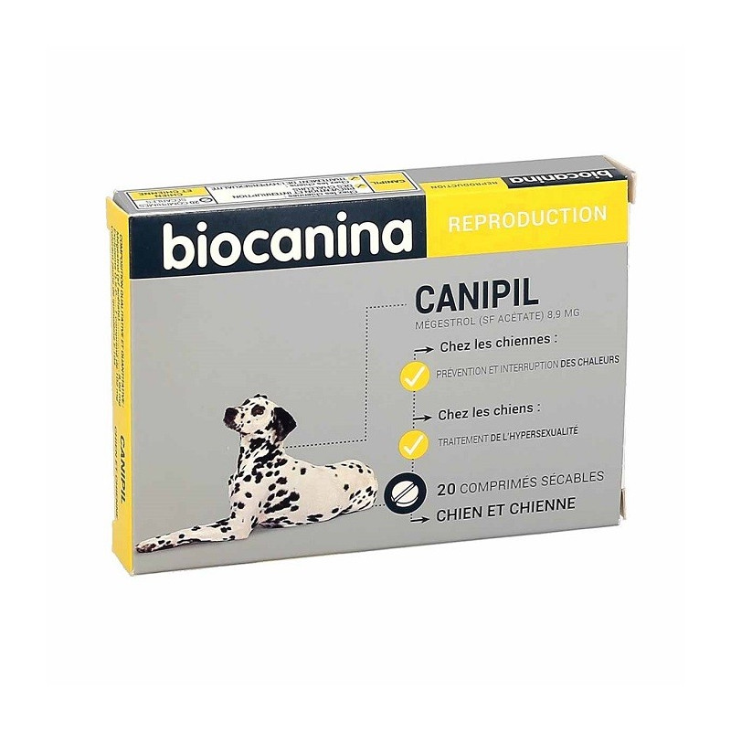 Biocanina Canipil 20 comprimés sécables
