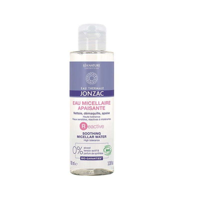 Jonzac Reactive Eau Micellaire Bio Vegan – Douceur et Apaisement