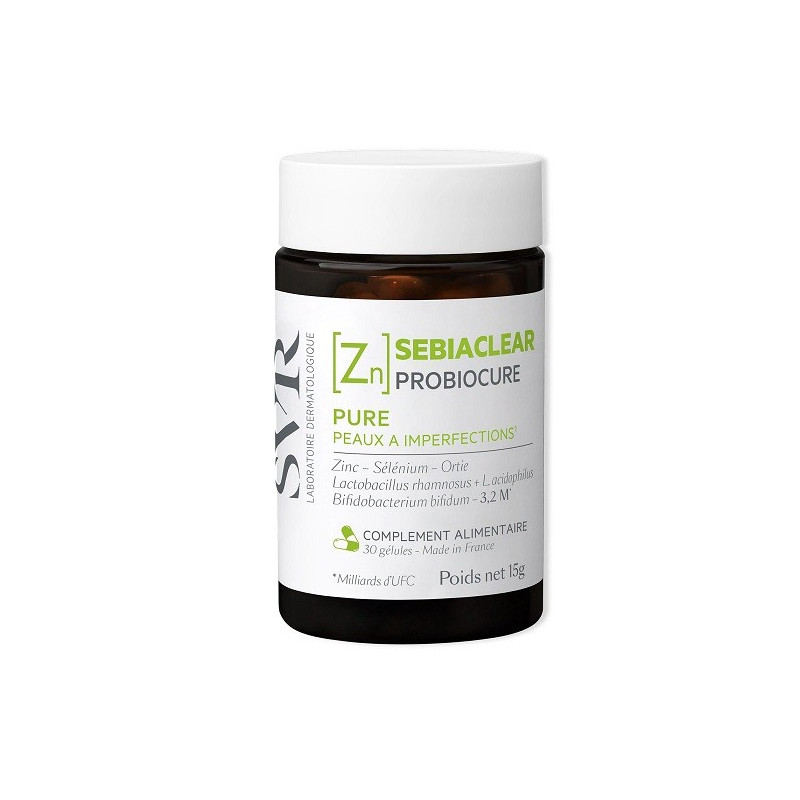 SVR Sebiaclear Probiocure Pure 30 Gélules