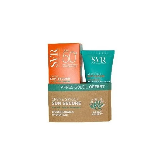 SVR Sun Secure Crème SPF50+ 50ml + Lait Après-Soleil 50ml OFFERT