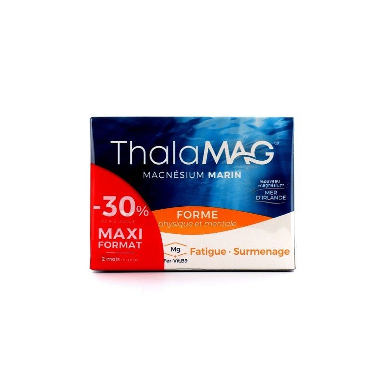 Thalamag Magnésium Marin Forme 2x60 gélules