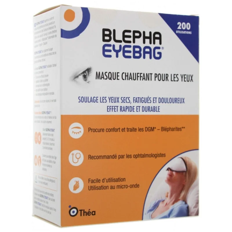 Théa Blepha Eyebag Masque Chauffant pour les Yeux