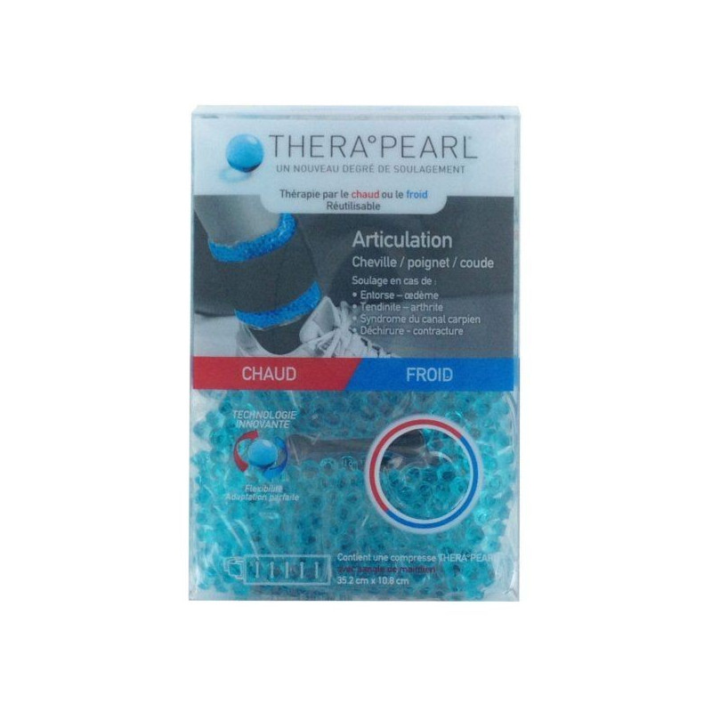 TheraPearl Articulation Compresse Chaud Froid Réutilisable
