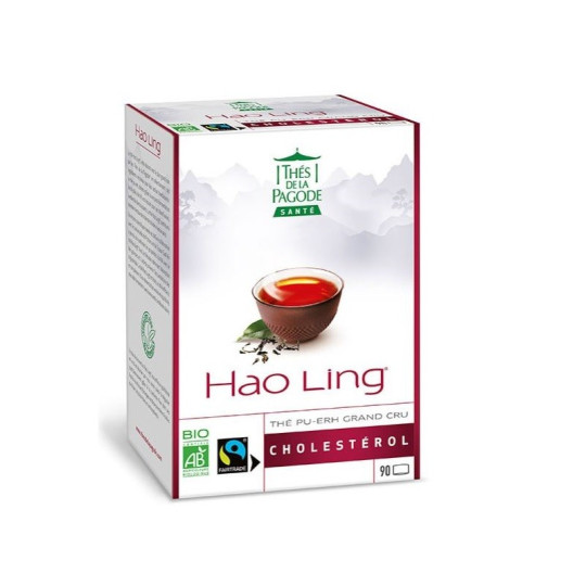 Thés de la Pagode Hao Ling Bio Cholestérol 90 Sachets