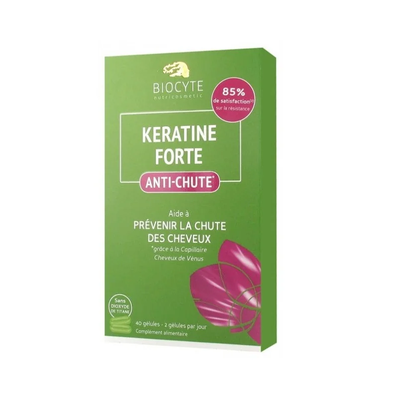 Biocyte Keratine Forte Anti-Chute 40 gélules