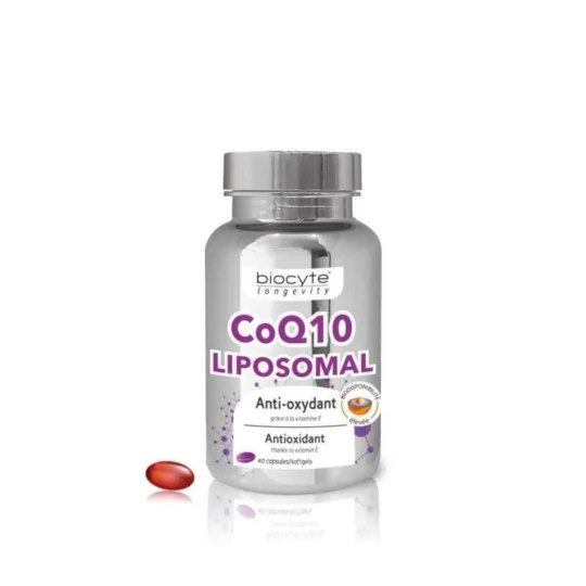 Biocyte Longevity CoQ10 Liposomal Anti-Oxydant 40 Capsules