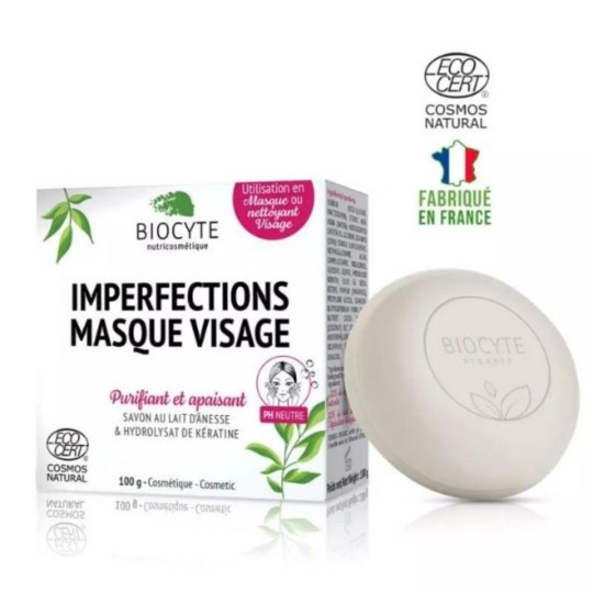Biocyte Masque-Savon Anti- Imperfections Bio 100 g