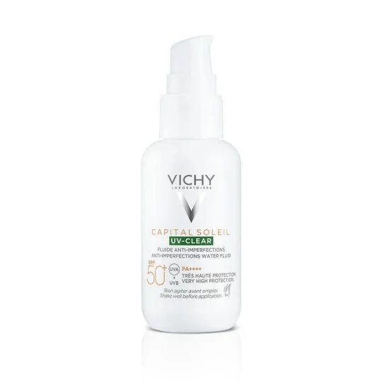 Vichy Capital Soleil UV-Clear Fluide Anti-Imperfections SPF50+ 50ml