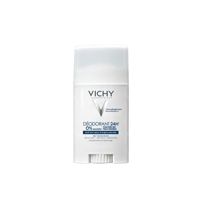 Vichy Déodorant 24 h Stick sans sels d'aluminium  40ml