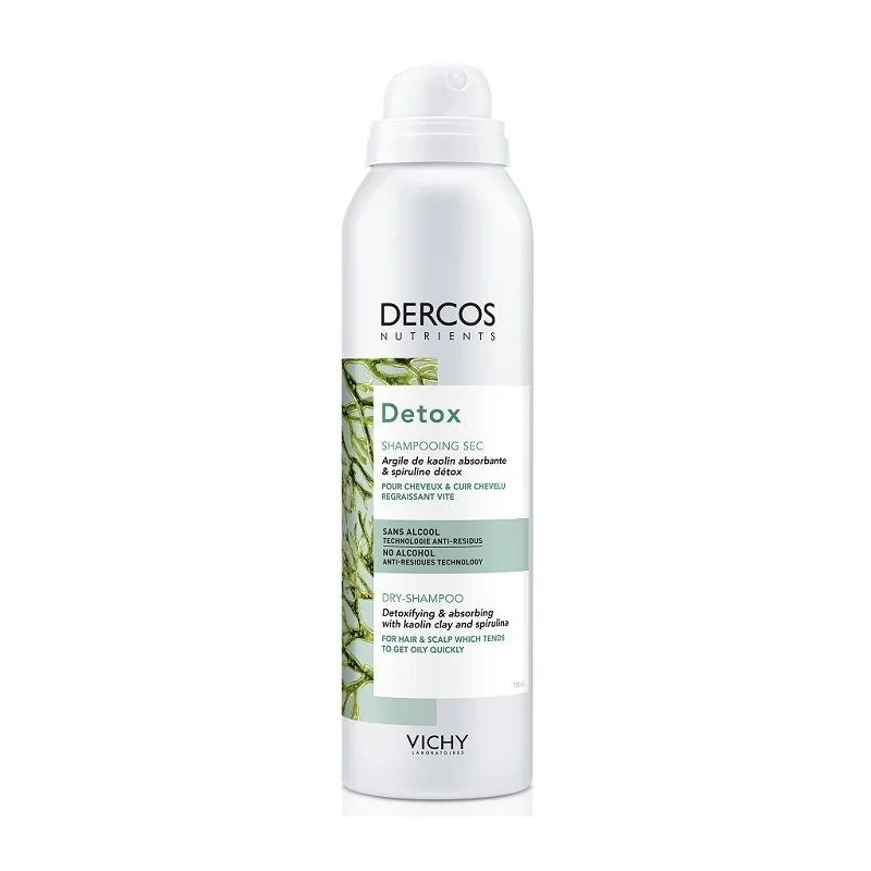 Vichy Dercos Nutrients Detox Shampooing Sec Purifiant 150ml