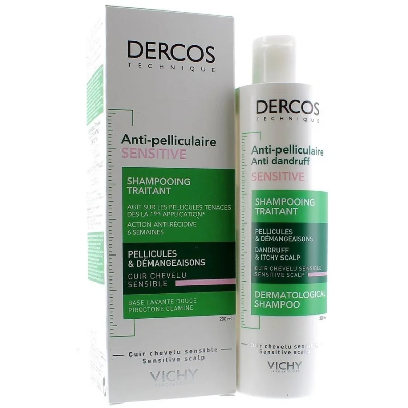 Vichy Dercos Technique Antipelliculaire Sensitive Shampooing 200ml