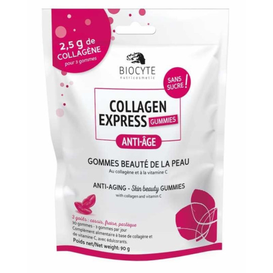 Biocyte Nutricosmetic Collagen Express 30 Gummies Anti-âge
