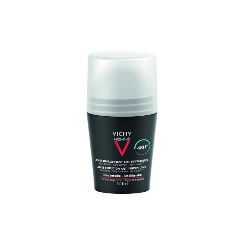 Vichy Homme Déodorant Anti-Transpirant 48H bille 50ml