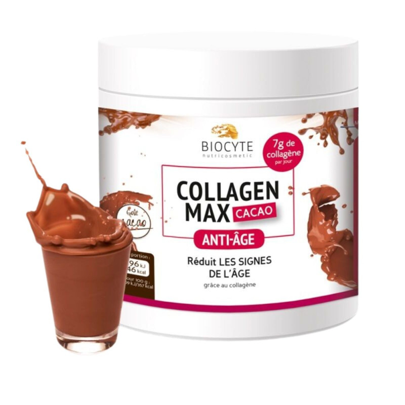 Biocyte Nutricosmétic Collagen Max Cacao Anti-Âge 260g