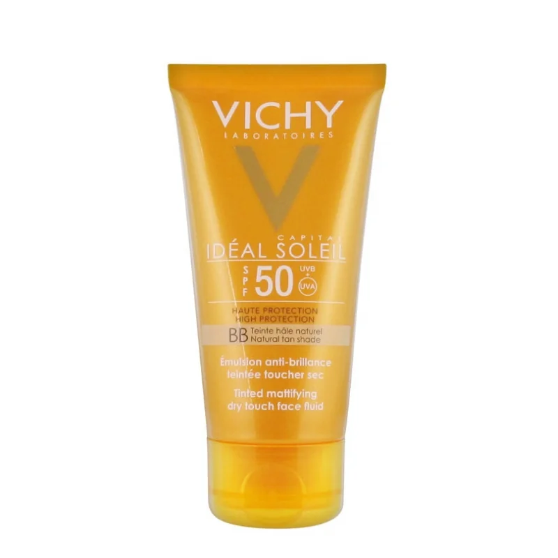 Vichy Ideal Soleil BB Emulsion Toucher Sec Teintée 50ml