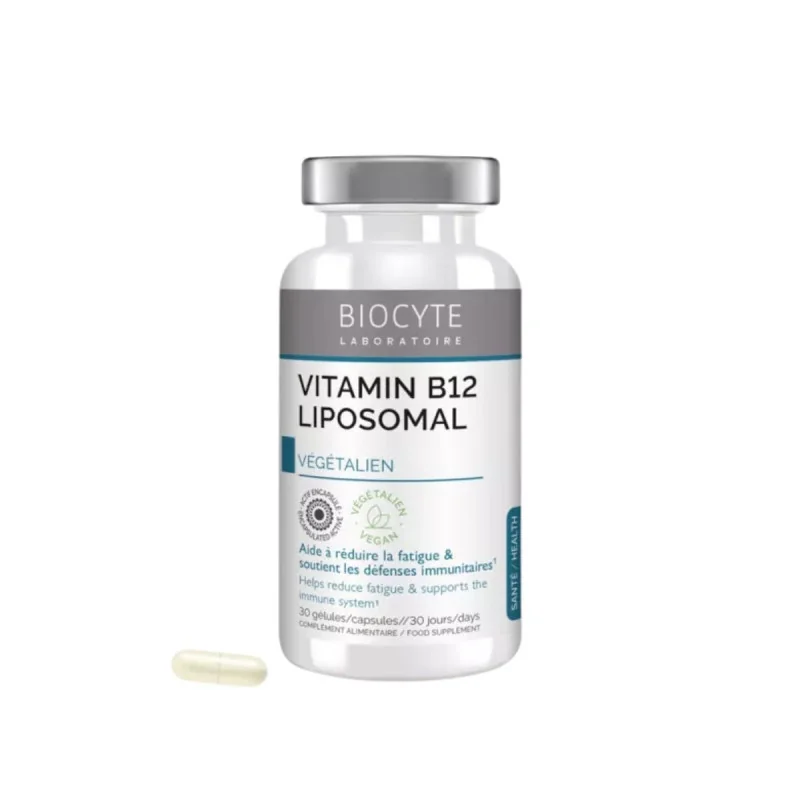 Biocyte Vitamin B12 Liposomal Vegan 30 Gélules