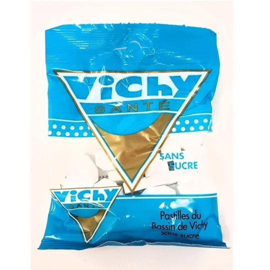Vichy Santé Pastilles du Bassin de Vichy sans sucre 100g