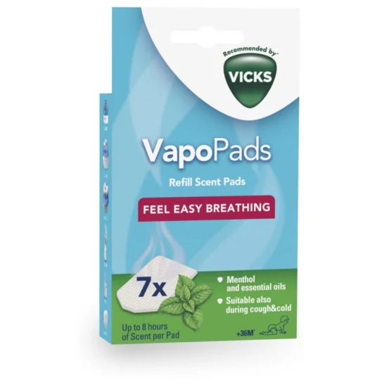 Vicks Vapopads Reel Easy Breathing 7 recharges