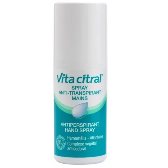Vita Citral Spray Anti-transpirant Mains 75ml