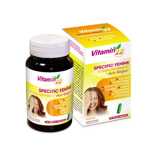 Vitamin'22 Spécifique Femme 60 gélules