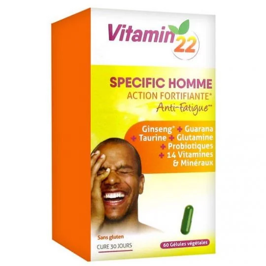 Vitamin'22 Spécifique Homme 60 gélules