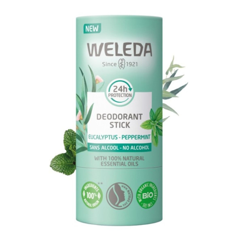 Weleda Déodorant Stick Eucalyptus-peppermint Bio 50g