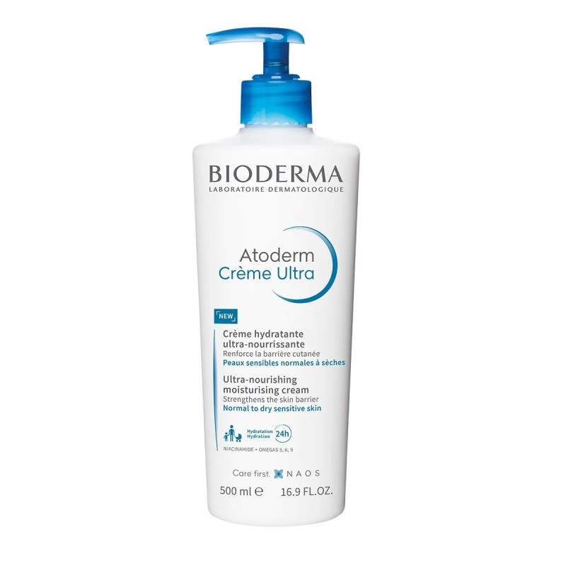 Bioderma Atoderm Crème Ultra Hydratante 500ml