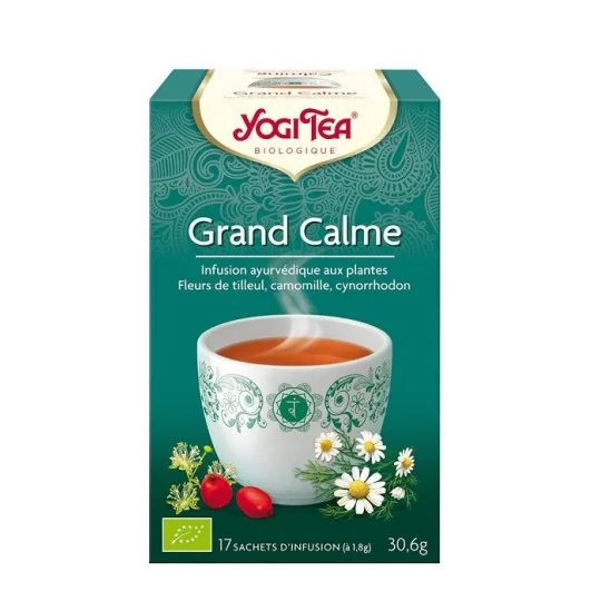 Yogi Tea Grand Calme Infusion Bio Vegan 17 Sachets