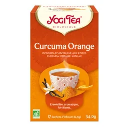 Yogi Tea Infusion Curcuma Orange Bio Vegan 17 Sachets