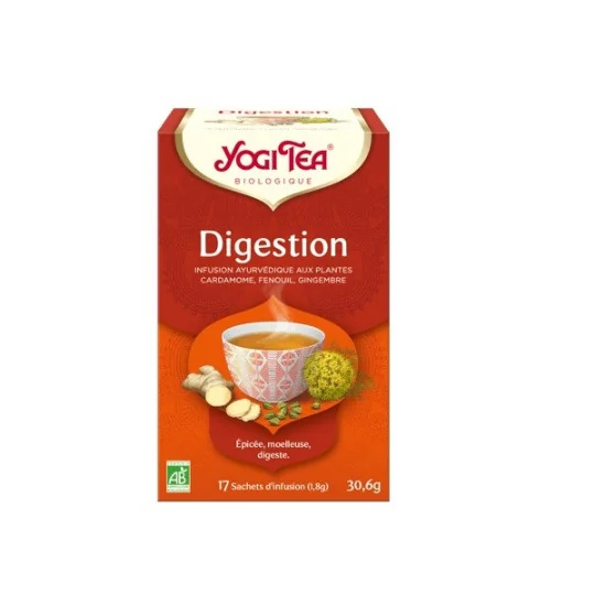 Yogi Tea Infusion Digestion Bio Vegan 17 Sachets