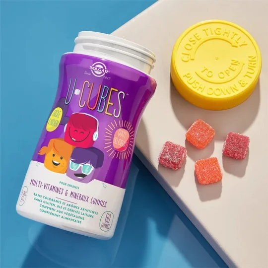 Solgar U-Cubes Vitamines Enfants 60 gummies